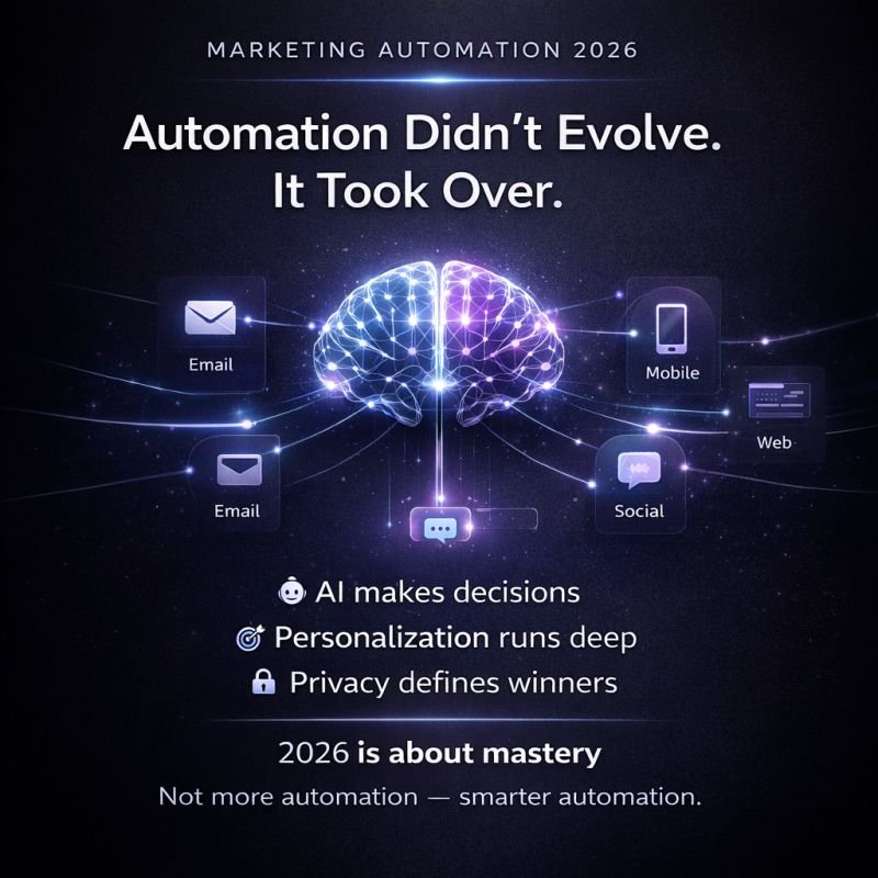 Marketing Automation in 2026: From Execution Engine to Decision Engine